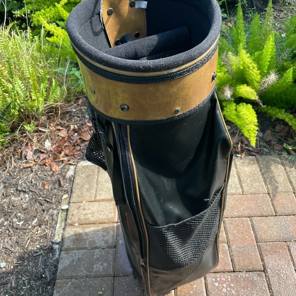 cart bag Gold Eagle 
With club dividers - Picture 2 of 9